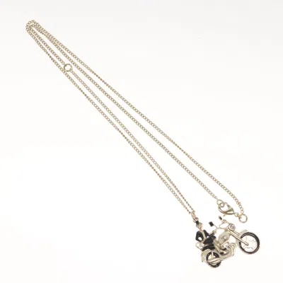 Pre-owned Chanel Metal Necklace Jewelry () In Silver
