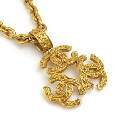 Pre-owned Chanel Metal Necklace () In Gold