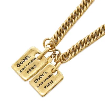 Pre-owned Chanel Metal Necklace () In Gold
