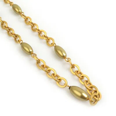 Pre-owned Chanel Metal Necklace () In Gold