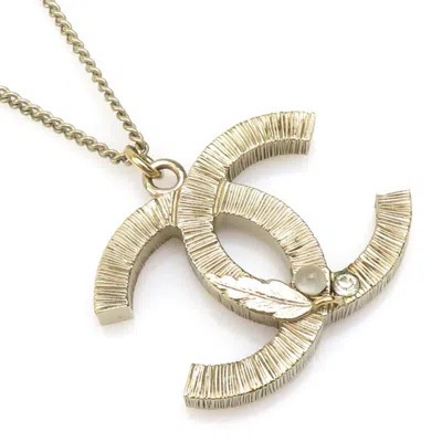 Pre-owned Chanel Metal Necklace () In Gold