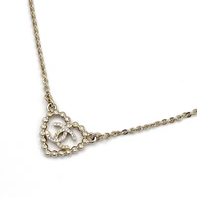 Pre-owned Chanel Metal Necklace () In Silver