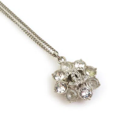 Pre-owned Chanel Metal Necklace () In Silver