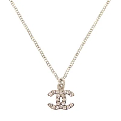 Pre-owned Chanel Metal Necklace () In Silver