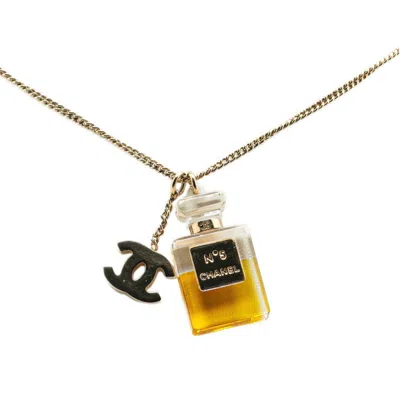 Pre-owned Chanel Metal Necklace () In Silver