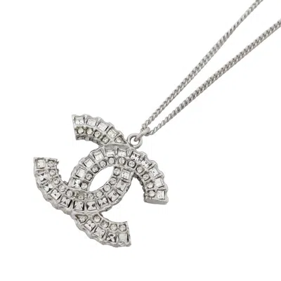 Pre-owned Chanel Metal Necklace () In Silver