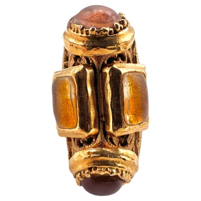 Pre-owned Chanel Métiers D'arts Paris-bombay 2011 Ring In Multi