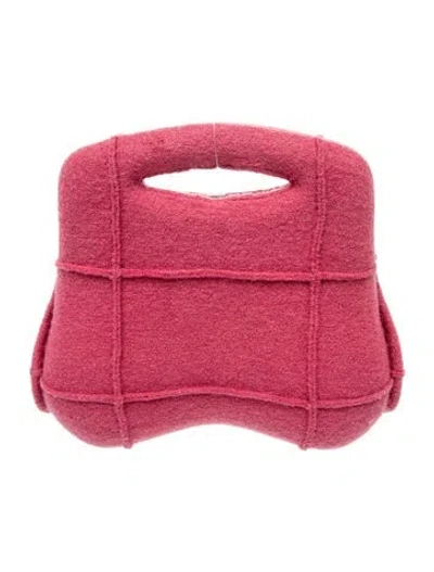 Pre-owned Chanel Millennium Frame Bag In Pink