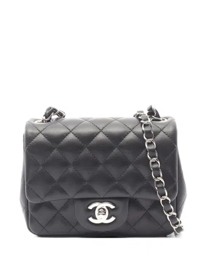 Pre-owned Chanel Mini Cc Matelassé Chain Shoulder Bag