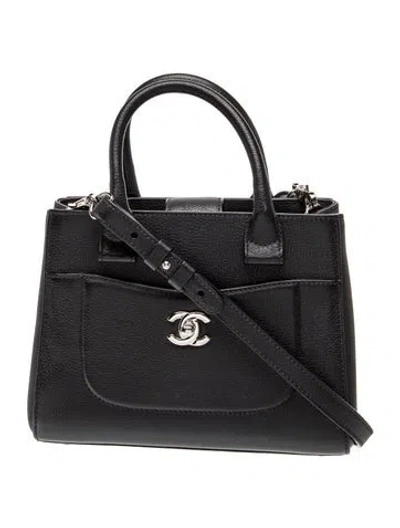 Pre-owned Chanel Mini Neo Executive Tote In Black