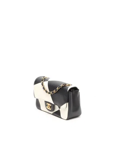 Pre-owned Chanel Mini Rectangular Single Flap Bag In Multi
