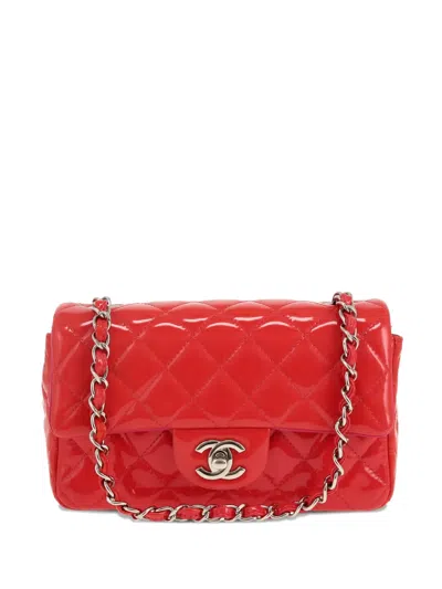 Pre-owned Chanel Mini Timeless Shoulder Bag In Red