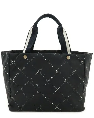 Pre-owned Chanel Multicolor Nylon Old Travel Line Tote (authentic Pre-loved)