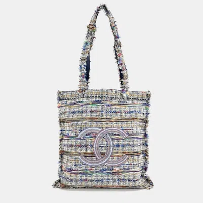 Pre-owned Chanel Multicolor Tweed Tweed Shoulder Bag