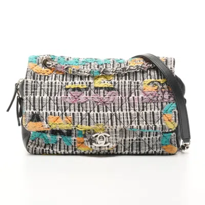 Pre-owned Chanel Multi-color Wool Tweed Shoulder Bag ()