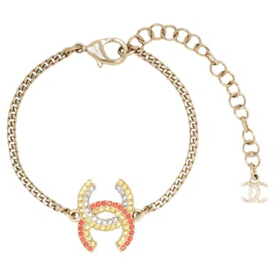 Pre-owned Chanel Multicolour Embellished Bracelet In Multiple
