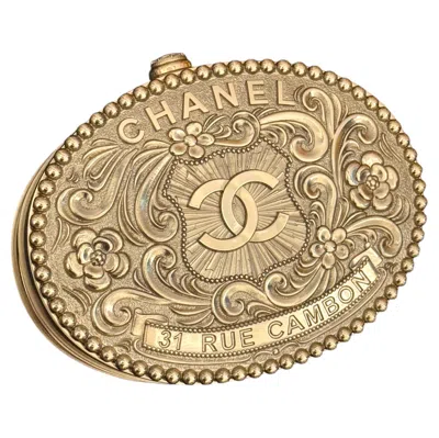 Pre-owned Chanel Museum Worthy  M�tiers D�art 2014 Paris Dallas Sample Minaudi�re In Brown