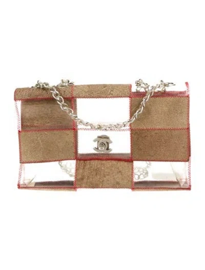 Pre-owned Chanel Naked Patchwork Flap Bag In Transparent