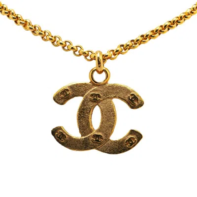Pre-owned Chanel Necklace () In Gold