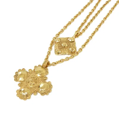 Pre-owned Chanel Necklace () In Gold