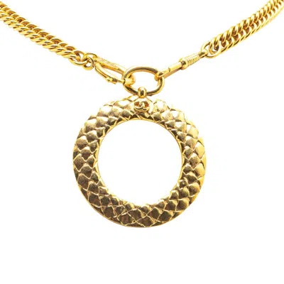 Pre-owned Chanel Necklace () In Gold