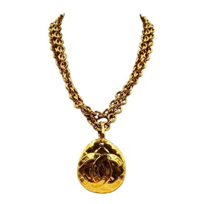 Pre-owned Chanel Necklace () In Gold