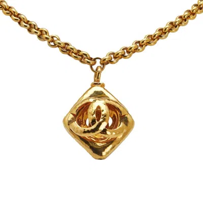 Pre-owned Chanel Necklace () In Gold