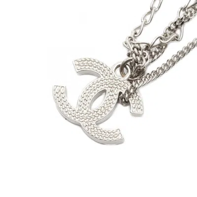 Pre-owned Chanel Necklace () In Silver