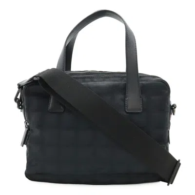 Pre-owned Chanel New Travel Line Black New Travel Line Handbag Tote Bag ()
