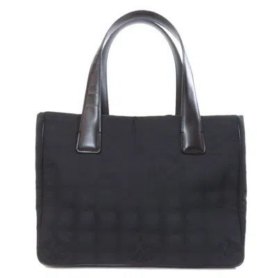 Pre-owned Chanel New Travel Line Black New Travel Line Tote Bag ()
