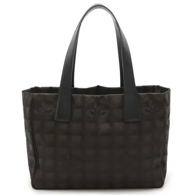 Pre-owned Chanel New Travel Line Brown New Travel Line Shoulder Bag Tote Bag ()