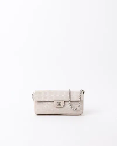 Pre-owned Chanel New Travel Line Chocolate Bar Bag