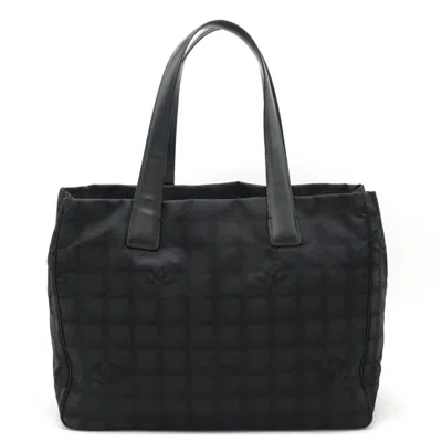 Pre-owned Chanel New Travel Line New Travel Line Shoulder Bag Tote Bag () In Black
