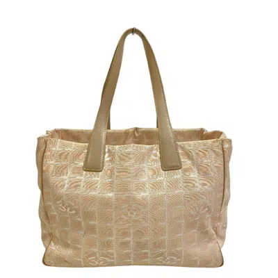 Pre-owned Chanel New Travel Line Nylon Tote Bag () In Multi