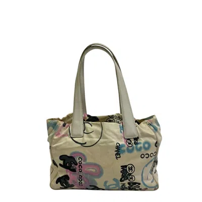 Pre-owned Chanel New Travel Line Pink New Travel Line Tote Bag () In Multi