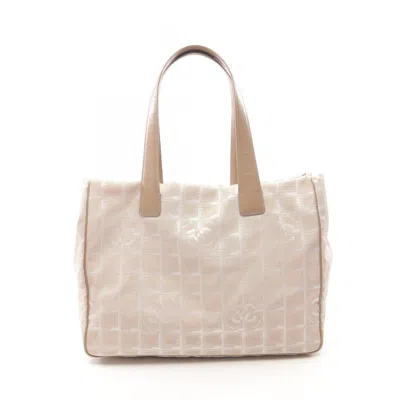 Pre-owned Chanel New Travel Line Tote Bag () In Pink