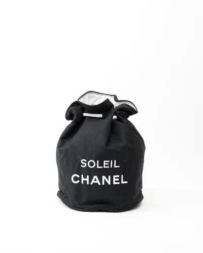 Pre-owned Chanel Novelty Cc Bucket Bag