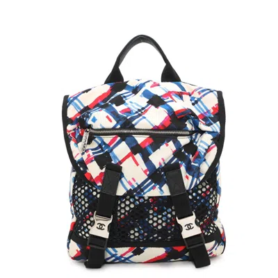 Pre-owned Chanel Nylon Backpack () In Multi