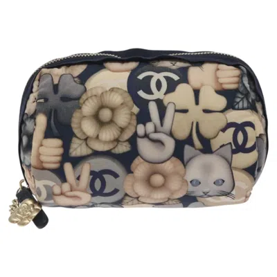 Pre-owned Chanel Nylon Clutch Bag () In Multi