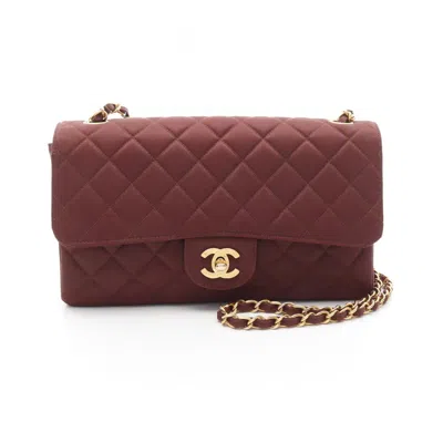 Pre-owned Chanel Nylon Shoulder Bag () In Blue