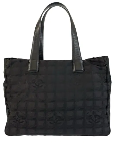 Pre-owned Chanel Nylon Tote Bag (authentic Pre-loved)