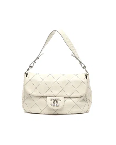 Pre-owned Chanel On The Road Flap Bag