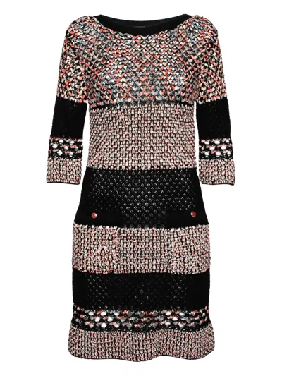Pre-owned Chanel Open-knit Dress