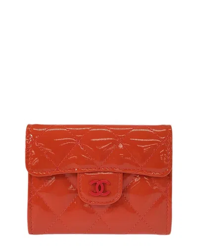 Chanel Orange Coin Card Case (authentic Pre-loved)