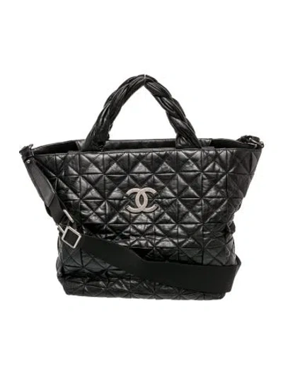 Pre-owned Chanel Origami Tote In Black