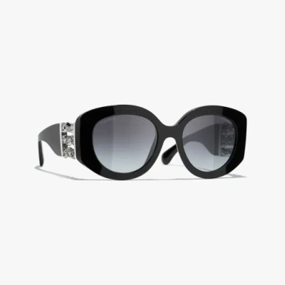 Chanel Oval Sunglasses