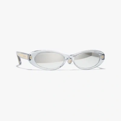 Chanel Oval Sunglasses