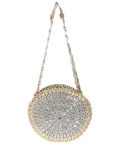 Pre-owned Chanel Paco Rabanne Gold & Silver Brass Disc 1969 Circle Shoulder Bag (authentic Pre-  Loved)