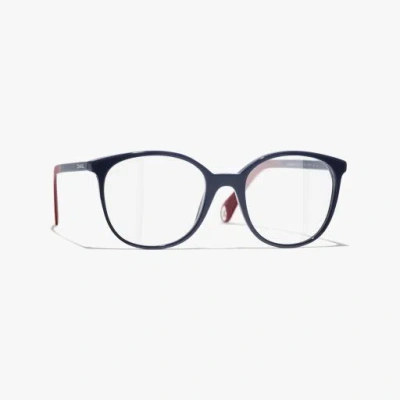 Chanel Pantos Eyeglasses In Blue