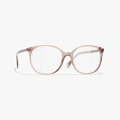 Chanel Pantos Eyeglasses In Brown